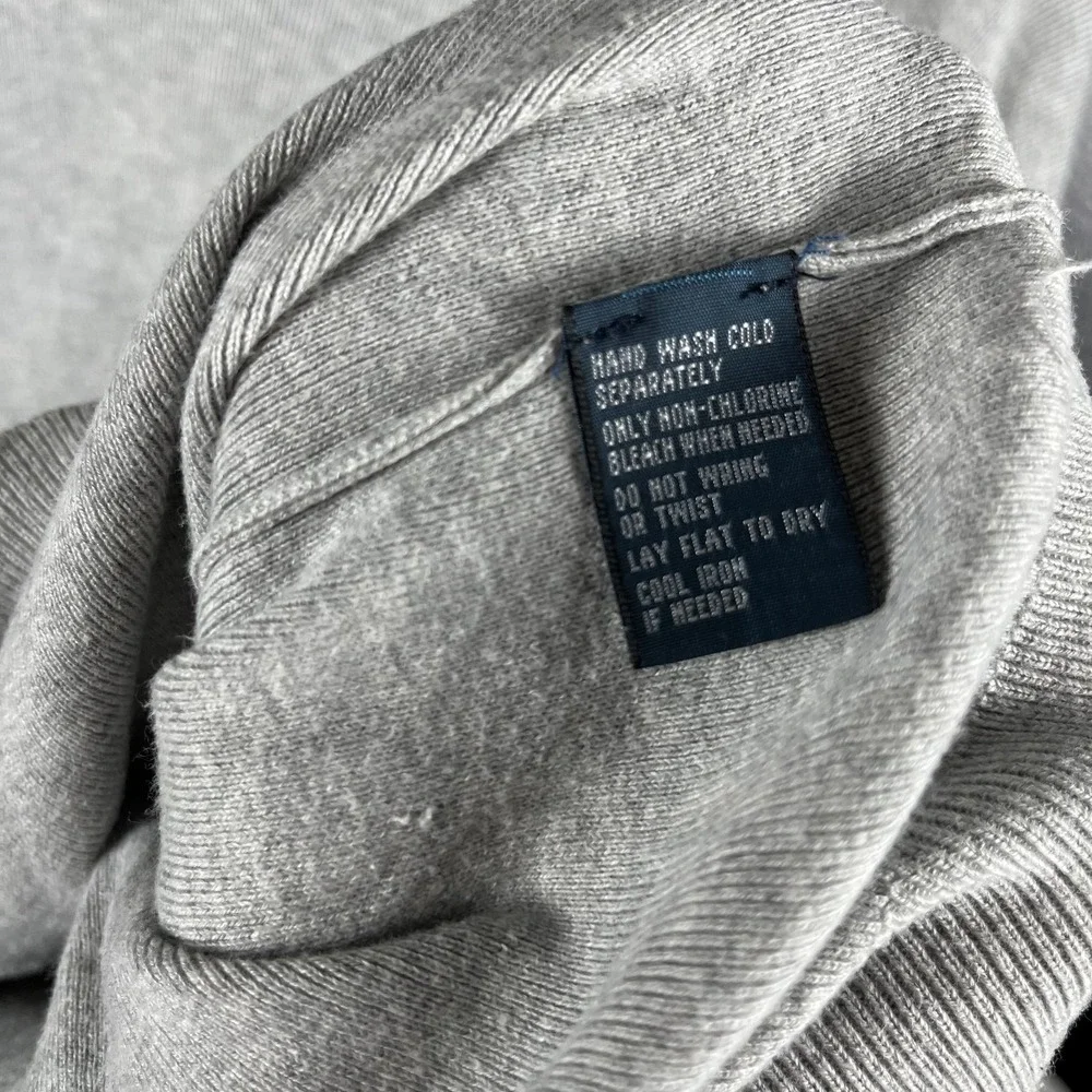 Polo Ralph Lauren Men's Grey V Neck Sweater Large
